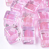 Transparent Acrylic Beads TACR-S148-08A-1