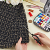 Tartan Pattern Cloth Fabric DIY-WH20009-37B-03-3