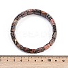 Natural Leopard Skin Jasper Beaded Stretch Bracelets for Women Men BJEW-M049-08B-5