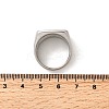 304 Stainless Steel Wide Band Finger Rings for Men RJEW-P163-02P-6