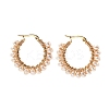 304 Stainless Steel Hoop Earrings EJEW-JE04202-01-1