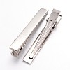 Iron Flat Alligator Hair Clip Findings LS-IFIN-S286-57mm-2