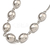 Rack Plating Brass Round Bib Necklaces for Women NJEW-C059-23P-1-2