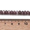 Natural Lepidolite/Purple Mica Stone Beads Strands G-K365-E01-4x6mm-5