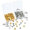 100Pcs Brass Butterfly Clutches Pin Backs KK-YW0002-28G-2