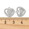 Brass Micro Pave Cubic Zirconia Pendants KK-H460-41P-3