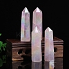 Point Tower Natural Rose Quartz Healing Stone Wands PW-WG45935-01-4