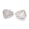 Alloy Rhinestone Pendants FIND-N008-11P-2