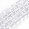 Natural Quartz Crystal Beads Strands G-S345-8mm-35-2