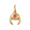 304 Stainless Steel Enamel Pendants STAS-L283-44G-2