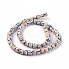 Handmade Polyester Clay Beads Strand X-CLAY-P001-01A-3