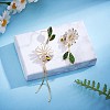 Daisy & Bee Enamel Asymmetric Earrings JE963A-4