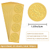 Self Adhesive Gold Foil Embossed Stickers DIY-WH0211-320-2