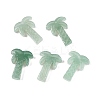 Natural Green Aventurine Coconut Tree Pendants G-N342-02H-1