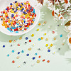 360Pcs 12 Colors Handmade Millefiori Glass Beads LAMP-GO0001-12-4
