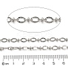 304 Stainless Steel Oval Link Chains CHS-A016-27P-A-2