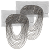 2Pcs Fashionable Tassel Epaulettes FIND-FG0003-24A-1