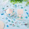 42Pcs 21 Styles Handmade Porcelain Beads PORC-TA0001-45-8