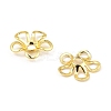 Brass Bead Caps KK-Z030-13A-G-1