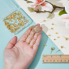 60Pcs 4 Styles 304 Stainless Steel Stud Earring Findings STAS-NB0001-99-3