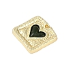 Rack Plating Alloy Enamel Pendants PALLOY-P309-04G-04-2