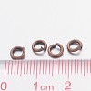 Red Copper Color Brass Open Jump Rings X-JRC5MM-R-3