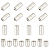 Brass Capsule Lace Lock Buckles KK-PH0001-29P-WH-1
