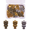 Tibetan Style Alloy Pendants TIBEP-CJ0001-16-3