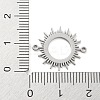 Non-Tarnish 304 Stainless Steel Hollow Connector Charms STAS-P332-12P-3
