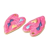 304 Stainless Steel Enamel Pendants STAS-K256-03G-03-2