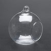 Transparent Wall Hanging Glass Ball Planter Terrarium Container Vase DIY-L047-01-2