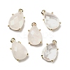 Natural Quartz Crystal Faceted Pendants G-M431-16G-04-1