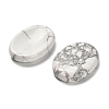 Oval Natural Howlite Worry Stone G-H073-06A-2
