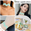 9 Yards Polyester Wavy Fringe Trim Ribbon OCOR-XCP0002-93B-4