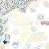 2 Bags Plastic Confetti DIY-SC0031-54A-8