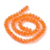 Electroplate Glass Beads Strands EGLA-A034-T2mm-L07-2