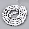 Baking Paint Glass Beads Strands DGLA-N013-8mm-01-2