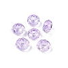 Baking Paint Transparent Glass European Beads GPDL-N005-C14mm-A04-1