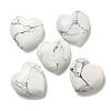 Natural Howlite Statues Ornaments G-P531-03N-1