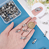 SUNNYCLUE 80Pcs 304 Stainless Steel Clip-on Earring Findings STAS-SC0005-67-3