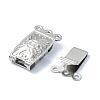 Non-Tarnish 304 Stainless Steel Box Clasp STAS-Q318-03P-2
