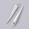 Tibetan Style Alloy Spike Pendants LS-TIBEP-A16461-AS-RS-1