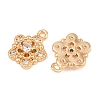 Brass Micro Pave Cubic Zirconia Pendants KK-L261-06G-2