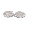 Tarnish Resistant 304 Stainless Steel Pendant Rhinestone Settings STAS-K242-15P-2