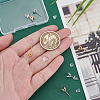 3 Pairs 3 Colors 925 Sterling Silver Stud Earring Findings FIND-PH0025-90-3