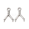 304 Stainless Steel Pendant Bail STAS-G385-02P-1