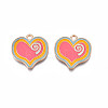 Alloy Enamel Pendants ENAM-S115-176-2