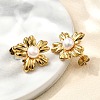 304 Stainless Steel Stud Earring Findings EJEW-F361-15G-5