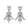 Non-Tarnish 304 Stainless Steel Pendants LS-STAS-F249-26P-1