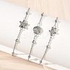 Marine Life Theme 304 Stainless Steel Link Bracelets BJEW-F534-02P-1